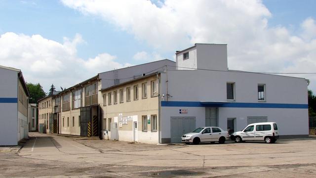 Sídlo společnosti Moravany - boční pohled