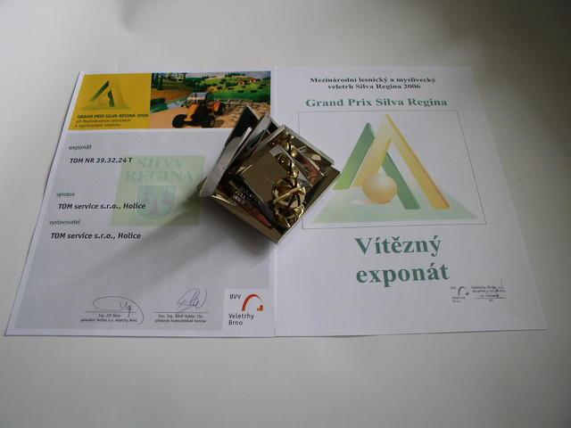 Silva Regina, Brno 2006 - vítězný exponát TOM NR 39.32.24 T